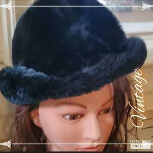 Vintage‎ Faux Fur hat